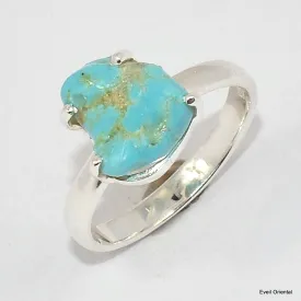 Bague Turquoise Kingman taille 55 - Bijoux en Turquoise