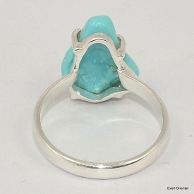 Bague Turquoise Kingmann véritable taille 55 Bijoux en Turquoise KC125.5