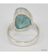 Bague authentique Larimar taille 56 Bagues pierres naturelles KC126.3