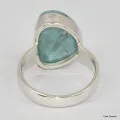 Bague authentique Larimar taille 56 - Bagues pierres naturelles