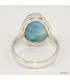 Bague authentique Larimar taille 61 Bagues pierres naturelles KC126.6