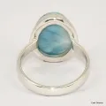 Bague authentique Larimar taille 61 - Bagues pierres naturelles