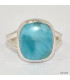 Bague authentique Larimar taille 58 Bagues pierres naturelles KC126.7