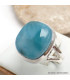 Bague authentique Larimar taille 58 Bagues pierres naturelles KC126.7