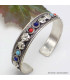 Bracelet tibétain bouddhiste DORJE et pierres Bracelets tibétains bouddhistes ref 19