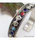 Bracelet tibétain bouddhiste DORJE et pierres Bracelets tibétains bouddhistes ref 19
