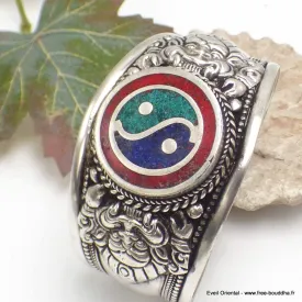 Bracelet Ying Yang tibétain - Bracelets tibétains bouddhistes