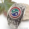 Bracelet Ying Yang tibétain - Bracelets tibétains bouddhistes