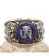 Bracelet tibétain bouddhiste imposant OM lapis lazuli Bracelets tibétains bouddhistes BHB50