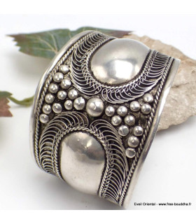 Jonc bouddhiste large bracelet tibétain Bracelets tibétains bouddhistes BTT18