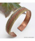 Bijou bracelet tibétain Trois métaux Bracelets tibétains bouddhistes AA51.6
