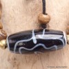 Bracelet tibétain Os sculpté et Dzi Bracelets tibétains bouddhistes BRTIB5