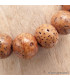 Bracelet tibétain mala vraies Graines de Lotus brun Bracelets tibétains bouddhistes BM14