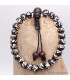 Bracelet tibétain mantra peint à la main Bracelets tibétains bouddhistes BM34.3