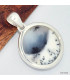 Pendentif rond Merlinite Opale dendritique Bijoux en Opale Dendritique (Merlinite) KC129