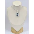 Pendentif allongé Merlinite Opale dendritique - Pendentifs pierres naturelles