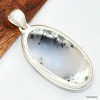 Pendentif Merlinite oval Bijoux en Opale Dendritique (Merlinite) KC129.2