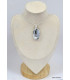 Pendentif Merlinite oval Bijoux en Opale Dendritique (Merlinite) KC129.2
