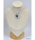 Pendentif carré en Merlinite Bijoux en Opale Dendritique (Merlinite) KC129.3