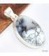 Petit pendentif en Merlinite Bijoux en Opale Dendritique (Merlinite) KC129.4