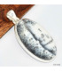Pendentif argent Merlinite Pendentifs pierres naturelles KC129.5