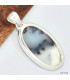 Bijou pendentif en Opale blanche dendritique Bijoux en Opale Dendritique (Merlinite) KC129.7