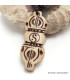 Collier tibétain DORJE VAJRA Bijoux tibetains bouddhistes WN23