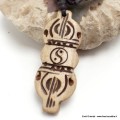 Collier tibétain DORJE VAJRA Bijoux tibetains bouddhistes WN23