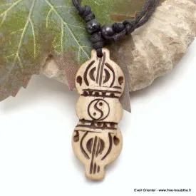 Collier bouddhiste tibétain DORJE VAJRA - Colliers tibétains et népalais