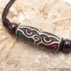 Collier tibétain Om Mani Pedme Houm Bijoux tibetains bouddhistes ALOP9