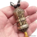 Collier tibétain moulin à prières - Colliers tibétains et népalais