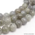Mala tibétain de prières en Labradorite - Mala tibétain 108 perles