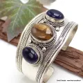 Bracelet tibétain Améthyste Oeil de Tigre - Bracelets tibétains bouddhistes