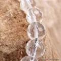 Bracelet tibétaine mala en Cristal de Roche facetté - Bracelets tibétains bouddhistes