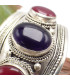 Bracelet tibétain Améthyste Cornaline Bracelets tibétains bouddhistes BRAC91
