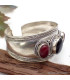Bracelet tibétain Améthyste Cornaline Bracelets tibétains bouddhistes BRAC91