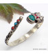 Bracelet Tibétain Dragon plusieurs pierres Bracelets tibétains bouddhistes NBR2