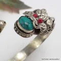 Bracelet Tibétain Dragon plusieurs pierres - Bracelets tibétains bouddhistes