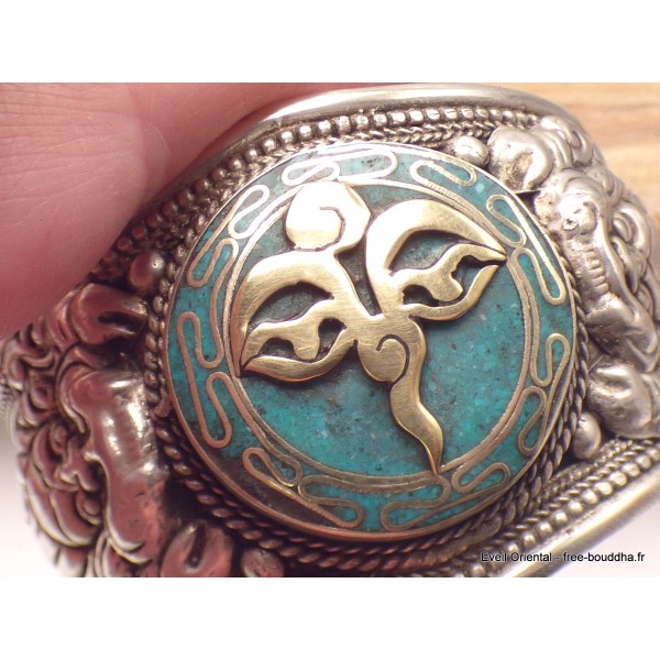 Bracelet tibetain Yeux de Bouddha (2) Bracelets tibétains bouddhistes BRAY2
