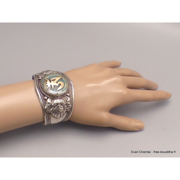 Bracelet tibetain Yeux de Bouddha (2) Bracelets tibétains bouddhistes BRAY2