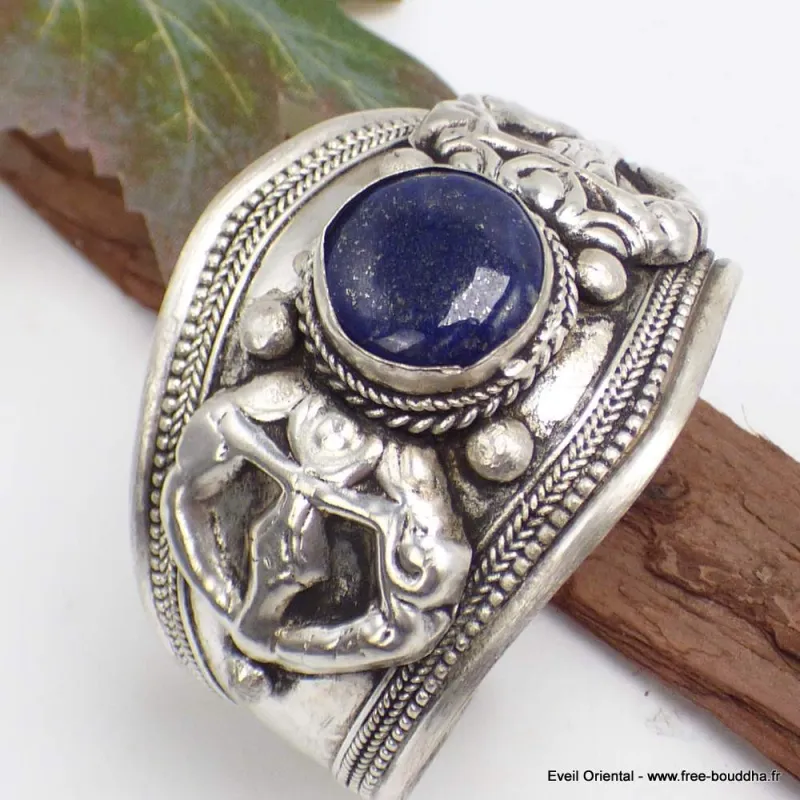 Bracelet tibétain Lapis Lazuli Dorjé - Bracelets tibétains bouddhistes