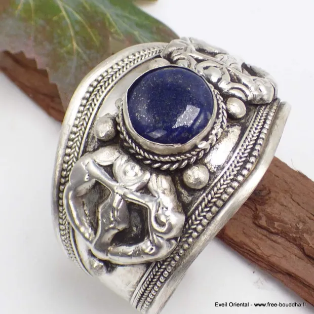 Bracelet tibétain Lapis Lazuli Dorjé - Bracelets tibétains bouddhistes