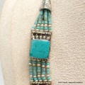 Collier népalais traditionnel pour femme Colliers tibétains et népalais COL29