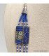 Collier tibetain femme couleur lapis lazuli Colliers tibétains et népalais COL30