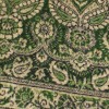 Grand châle de méditation vert olive 100 x 200 cm Grand Châle népalais 100 x 200 cm GSS18
