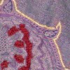 Châle pour femme en laine pourpre Tous les pashminas HB22