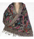 Châle pour femme marron noir multicolore Tous les pashminas HB25