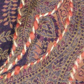 Châle pour femme marron bronze Tous les pashminas HB26