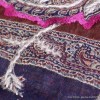 Châle pour femme laine bleu bordeau Tous les pashminas HB31