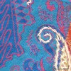 Châle pour femme laine ocre violet Tous les pashminas HB32